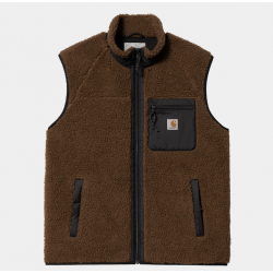 VESTE CARHARTT WIP PRENTIS VEST LINER - DEEP H BROWN BLACK 
