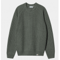 SWEAT CARHARTT WIP FORTH SWEATER - SMOKE GREEN