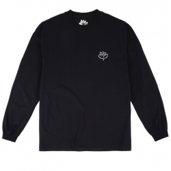 T-SHIRT MAGENTA LE BAISER LS TEE - BLACK