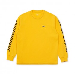 T-SHIRT LAST RESORT X SPITFIRE LR X SF LS - YELLOW