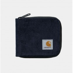 PORTEFEUILLE CARHARTT WIP FLINT ZIP WALLET - DARK NAVY 