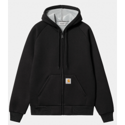 VESTE CARHARTT WIP CAR LUX HOODED JACKET - BLACK GREY