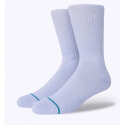 CHAUSSETTES STANCE UNCOMMON SOLIDS ICON - LILAC ICE