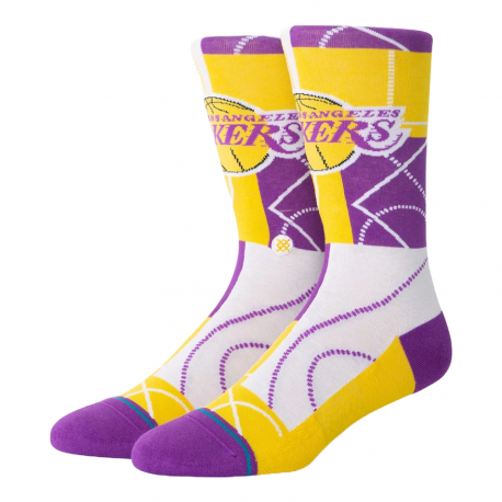 STANCE Lakers ST Crew - Purple - Chaussettes