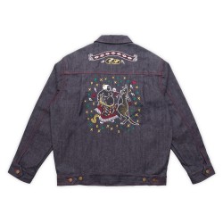 VESTE PASSPORT X EVISEN SELVEDGE WORKERS CLUB - RAW DENIM