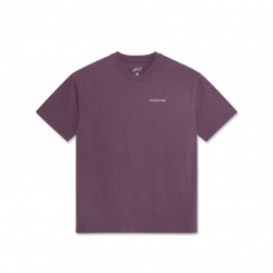 T-SHIRT LAST RESORT AB LRAB SCRIPT TEE - DIRTY PLUM