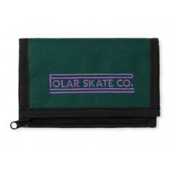 PORTEFEUILLE POLAR KEY WALLET STRETCH LOGO - DARK GREEN