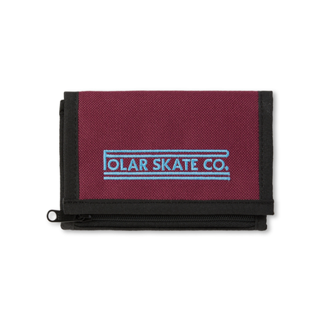 PORTEFEUILLE POLAR KEY WALLET STRETCH LOGO - WINE