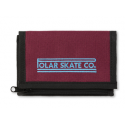 PORTEFEUILLE POLAR KEY WALLET STRETCH LOGO - WINE