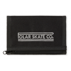 PORTEFEUILLE POLAR KEY WALLET STRETCH LOGO - BLACK