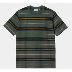 T-SHIRT CARHARTT WIP HAYNES STRIPE - JURA