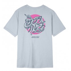 T SHIRT SANTA CRUZ SERPENT JAPANESE DOT - SEA ICE