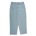 PANTALON THEORIES BELVEDER PLEATED DENIM - LIGHTWASHED BLUE