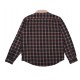 CHEMISE THEORIES CASCADIA CORD COLLAR FLANEL - BLACK