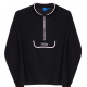 VESTE HELAS FLURRY FLEECE QUARTER ZIP - NAVY