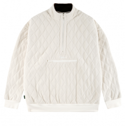 VESTE MAGENTA LUNAR QUILTED HIGHNECK - NATURAL