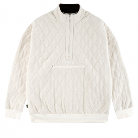 VESTE MAGENTA LUNAR QUILTED HIGHNECK - NATURAL