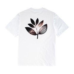 T-SHIRT MAGENTA UNIVERSE TEE - WHITE