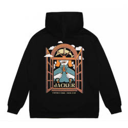 SWEAT JACKER FRESH START - BLACK