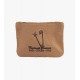 POCHETTE CARHARTT WIP CANVAS GRAPHIC ZIP WALLET - HAMILTON BROWN