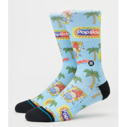 CHAUSSETTES STANCE POPS CREW - LIGHT BLUE