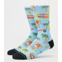 CHAUSSETTES STANCE POPS CREW - LIGHT BLUE