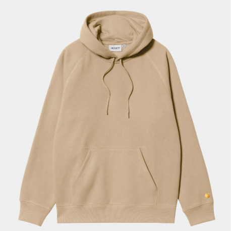 SWEAT CARHARTT WIP HOODED CHASE SWEAT - SABLE GOLD