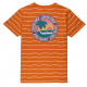 T-SHIRT SANTA CRUZ YOUTH PARADISE BREAK - APRICOT WAVE STRIPE