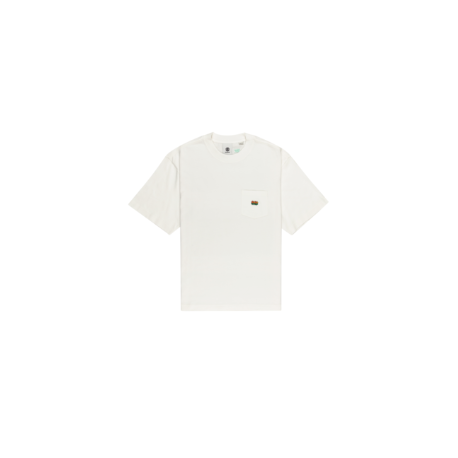 T-SHIRT ELEMENT DDXE FLOWER POCKET TEE - OFF WHITE