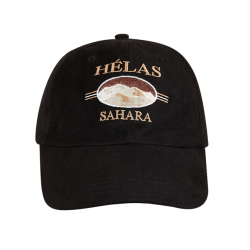 CASQUETTE HELAS CAPS SAHARA CAP - BLACK