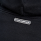 SWEAT RAVE CORE LOGO HOODIE - BLACK