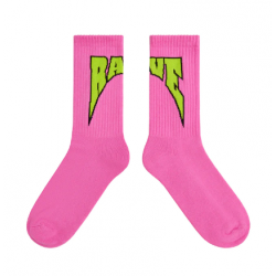 CHAUSSETTES RAVE FACULTY SOCKS - PINK