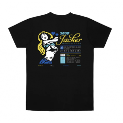 T-SHIRT JACKER 3615 - BLACK