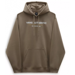 SWEAT VANS SPORT LOOSE FIT FLEECE PO HOODIE - DESERT TAUPE