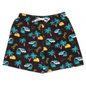 SHORT SANTA CRUZ SWIMSHORT JUNIOR PARADISE REPEAT - BLACK