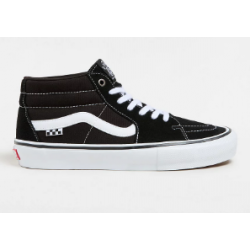 CHAUSSURES VANS SKATE GROSSO MID - BLACK WHITE