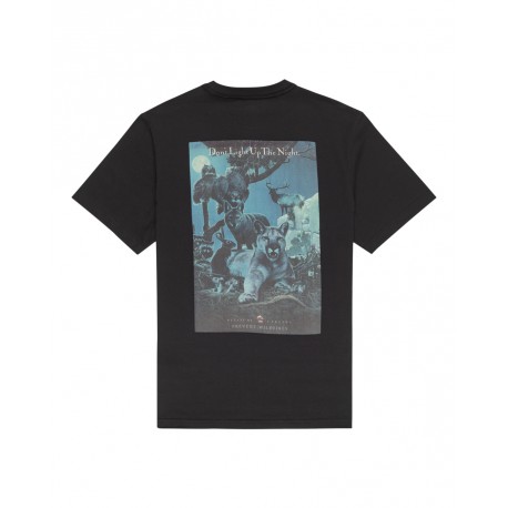 T-SHIRT ELEMENT X SMOKEY BEAR NIGHT - OFF BLACK