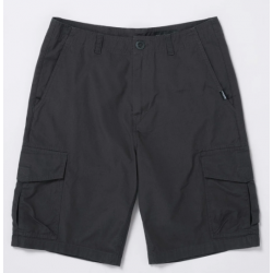 SHORT VOLCOM GRANDE BARRACKS CARGO 22 - ASPHALT BLACK