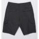 SHORT VOLCOM GRANDE BARRACKS CARGO 22 - ASPHALT BLACK