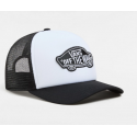 CASQUETTE VANS CLASSIC PATCH CURVED BILL TRUCKER BLACK - WHITE