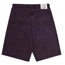 SHORT RAVE TRES GROS DENIM - PURPLE ACID WASH