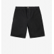 SHORT CARHARTT WIP SINGLE KNEE CANVAS - BLACK RINSED 