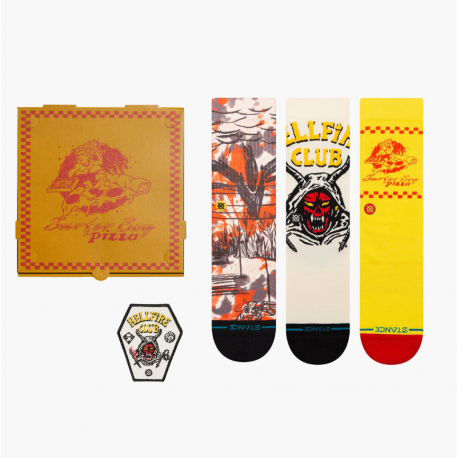 CHAUSSETTES STANCE X STRANGER THINGS BOX 3 PACK