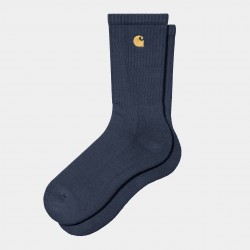 CHAUSSETTES CARHARTT WIP CHASE SOCKS - BLUE GOLD