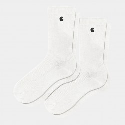 CHAUSSETTES CARHARTT WIP MADISON PACK - WHITE / BLACK