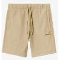 SHORT CARHARTT WIP AMERICAN SCRIPT - RATTAN