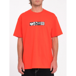 T-SHIRT VOLCOM KEUTCHI 3 - RED