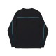T-SHIRT HELAS CAPS LINE LS - BLACK