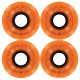 ROUES GLOBE BRUISER WHEEL CLEAR HONEY - 58MM