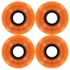 ROUES GLOBE BRUISER WHEEL CLEAR HONEY - 58MM